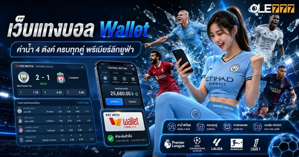 เว็บแทงบอล Wallet